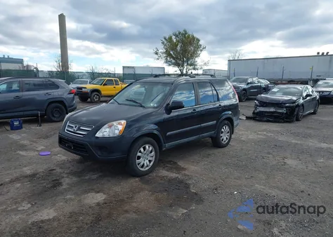 2006 Honda Cr-V Ex из США, поврежденный, VIN SHSRD78866U432707